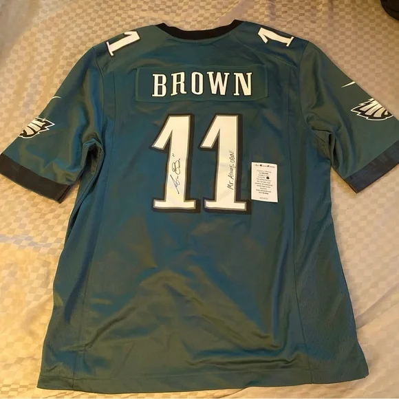 AJ Brown autographed Eagles Jersey 🔥🔥🔥 - Picture 1 of 6